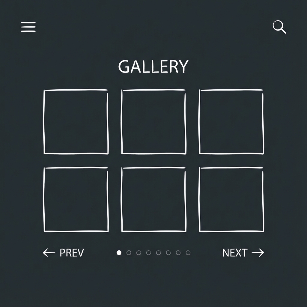Skiss på bildgalleri